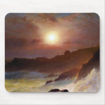 Coast Scene Mount Desert by Frederick Edwin Church Mouse Pad