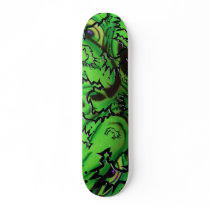Coastal Artz "Green Eyes" Skateboard