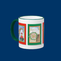 Coastal Hollydays mugs
