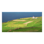 Coastal landscape picture card