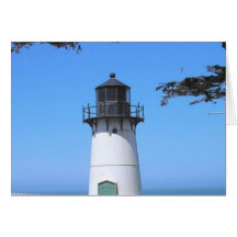 Coastal Lighthouse  Greeting Card