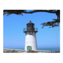 Coastal Lighthouse  Postcard postcards