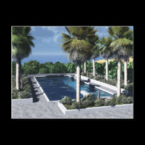 Coastal Oasis: Day Postcard postcards