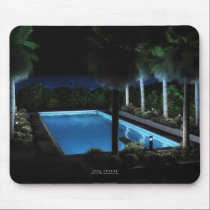 Coastal Oasis: Night Mousepad