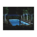 Coastal Oasis: Night Postcard