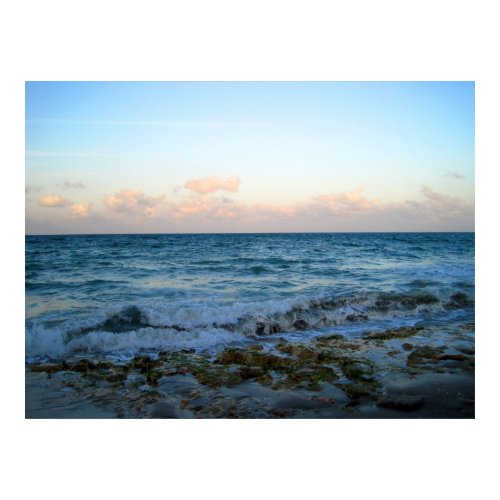 Coastal Scene at Dusk print