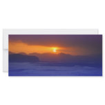 Coastal sunset rack cards