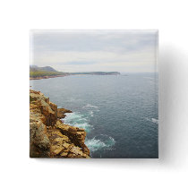 Coastal View of Acadia National Park Button