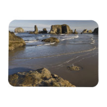 Coastal views, Bandon, Oregon Rectangular Magnets