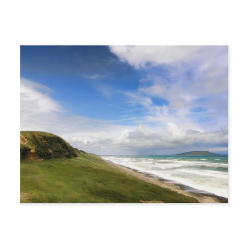 Coastal Views, South Island New Zealand Postcard postcard