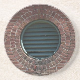 Coaster - Air vent in brick coaster
