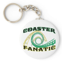 Coaster Fanatic Key Chains