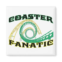 Coaster Fanatic Magnets
