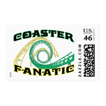 Coaster Fanatic Postage Stamp