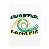 Coaster Fanatic Post Cards