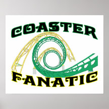Coaster Fanatic Print