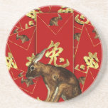Coaster For Chinese New Year 2011 Rabbit