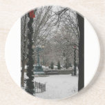 Coaster, Giddings Plaza on Lincoln Square coasters
