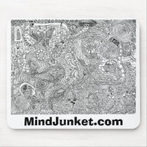 Coaster of Dreams Mousepad from MindJunket.com by MindJunket Coaster of Dreams Mousepad from MindJunket.com