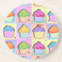 Coaster - POP ART CUPCAKES