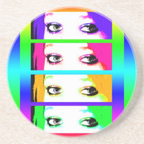 Coaster - Psychedelic Bright Eyes