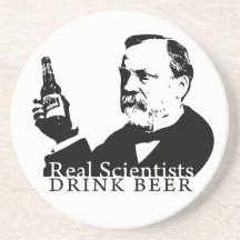 Coaster - Real Scientists Drink Beer