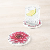 Coaster - Sandstone - BiColor Zinnia coasters