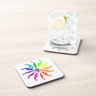 Coaster set - Color Wheel