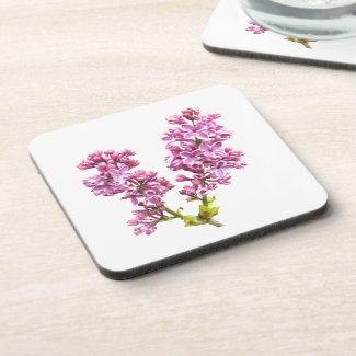 Coaster set - Lilac blossoms
