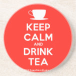 [Cup] keep calm and drink tea  Coasters