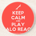 [Skateboard] keep calm and play halo reach  Coasters
