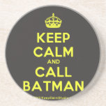 [Crown] keep calm and call batman  Coasters