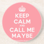 [Crown] keep calm and call me maybe  Coasters