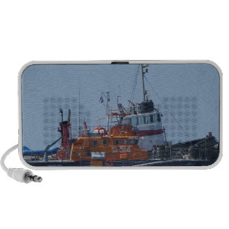 Coastguard Boat And Tug Boat Laptop Speakers