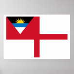 Coastguard Ensign Of Antigua And Barbuda, Antigua Poster