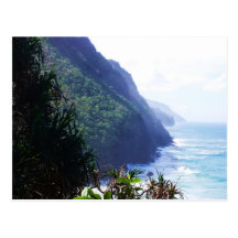coastline in kauai post cards