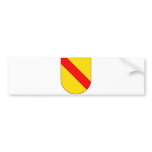 Coat Arms Baden Germany Official Symbol Heraldry Bumper Sticker