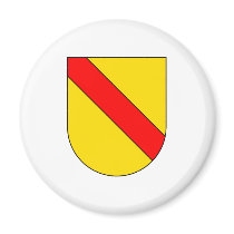 Coat Arms Baden Germany Official Symbol Heraldry Fridge Magnet