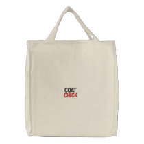 COAT CHECK BAG embroidered bags