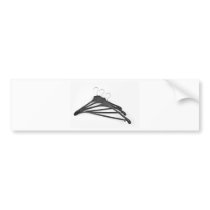 coat hanger bumper sticker