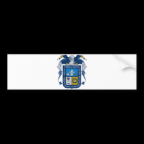 Coat of arms Aguascalientes Mexico Official Symbol bumper stickers