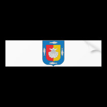 Coat of arms Baja California Sur Mexico Official bumper stickers