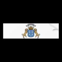 Coat of Arms Canary Islands Official Symbol Spain bumper stickers