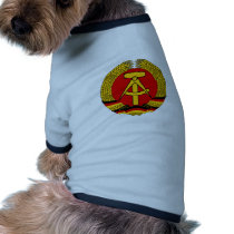 Coat of arms East Germany Official Heraldry Symbol Dog T-shirt