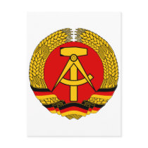 Coat of arms East Germany Official Heraldry Symbol Postcards