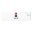 Coat of Arms for Ortucchio, Italy bumper stickers