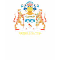 Coat of Arms Georgetown Guyana t-shirts