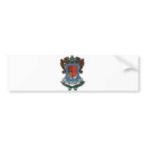 Coat of arms Michoacan Official Mexico Symbol Logo Bumper Stickers