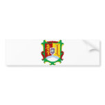 Coat of arms Nayarit Official Mexico Heraldry Logo Bumper Stickers