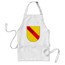 Coat of arms of Baden with writing Aprons